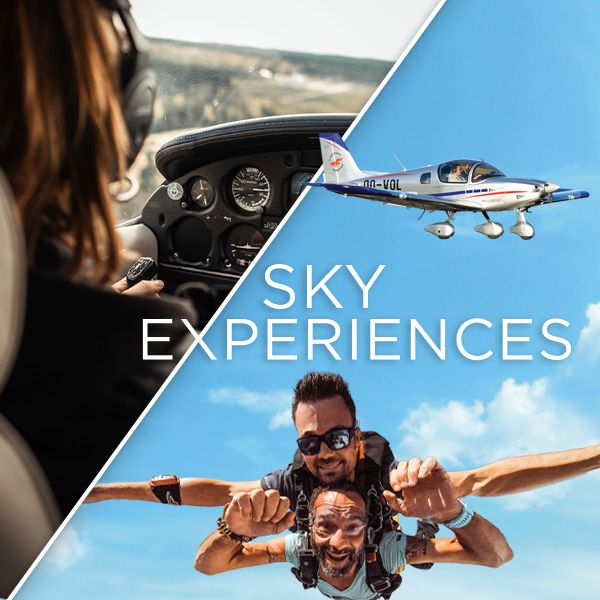 Saut tandem «Sky Experiences»