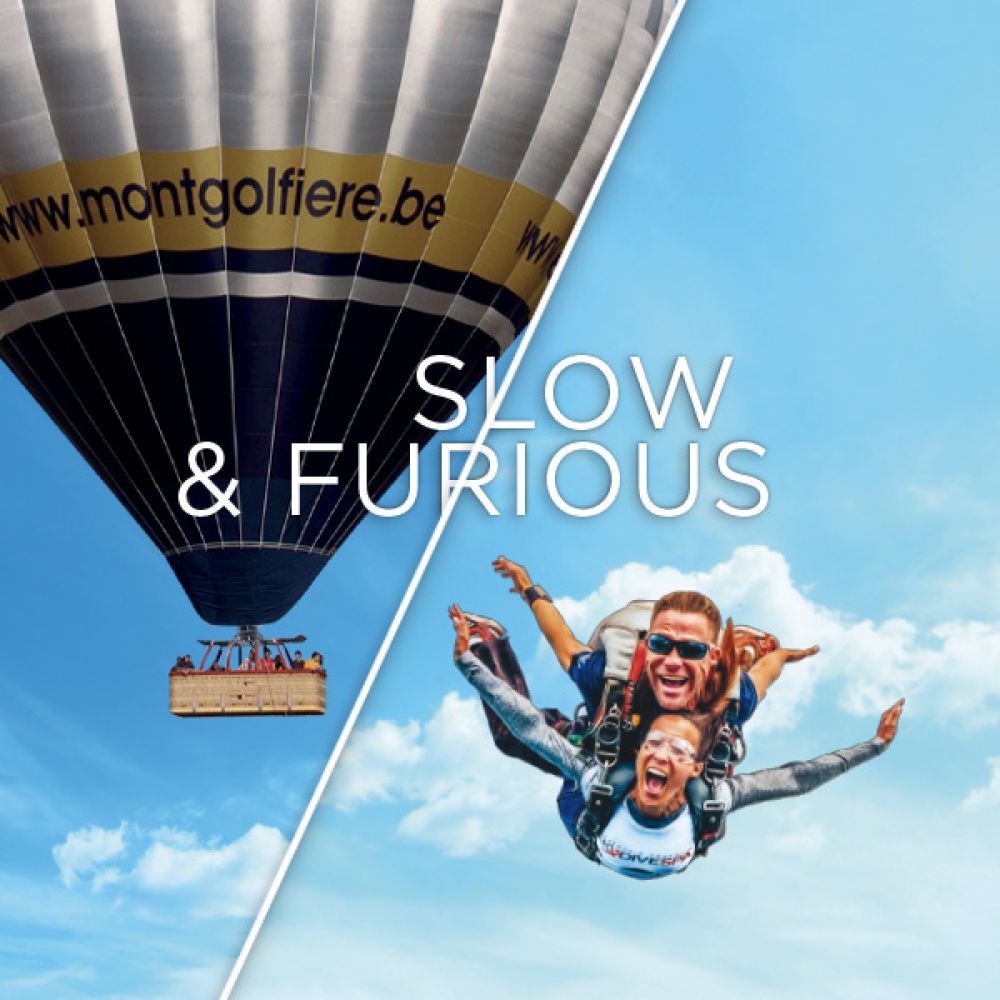 Saut tandem «Slow / Furious»